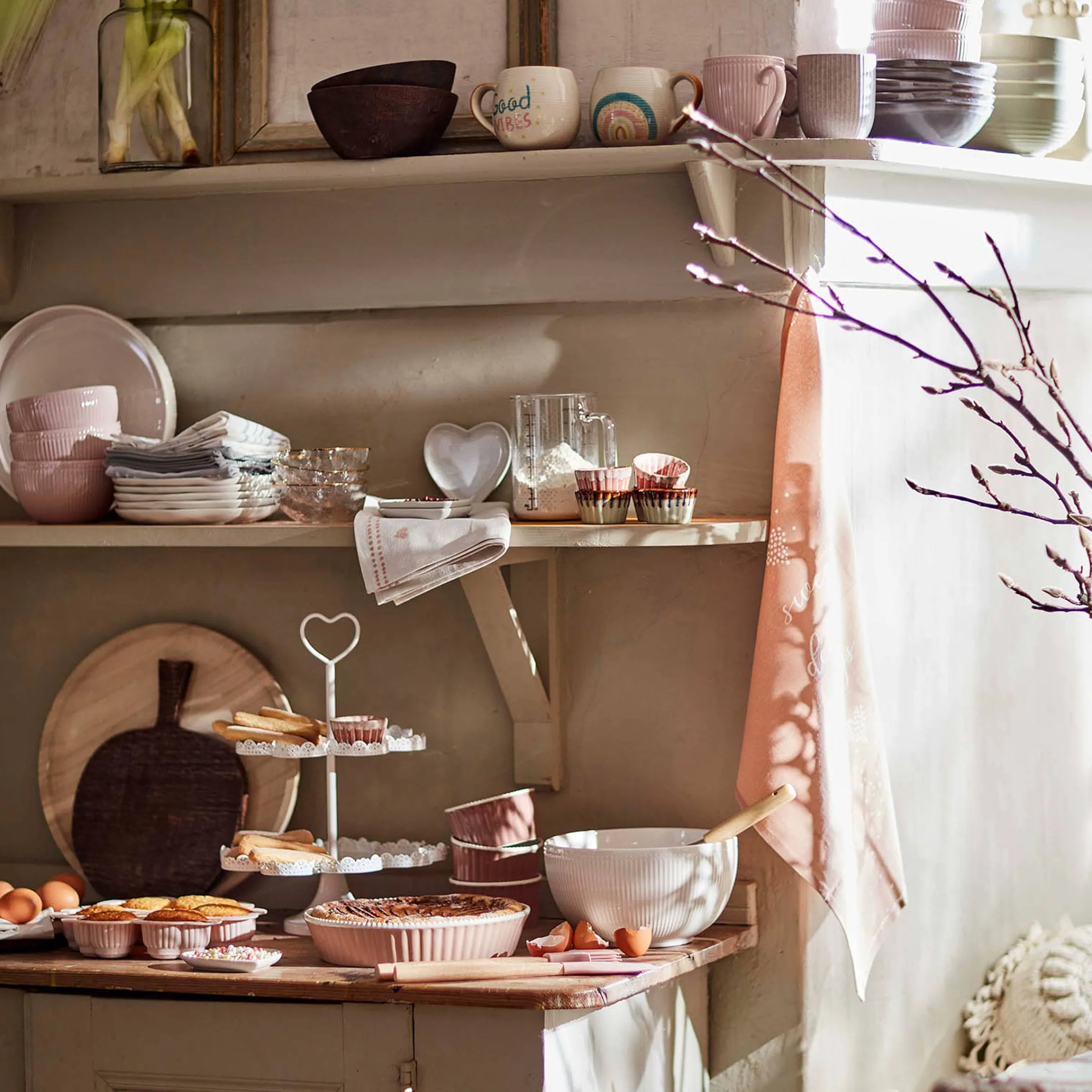 Depot Set De Torchons Kitchen Love Flash Sale