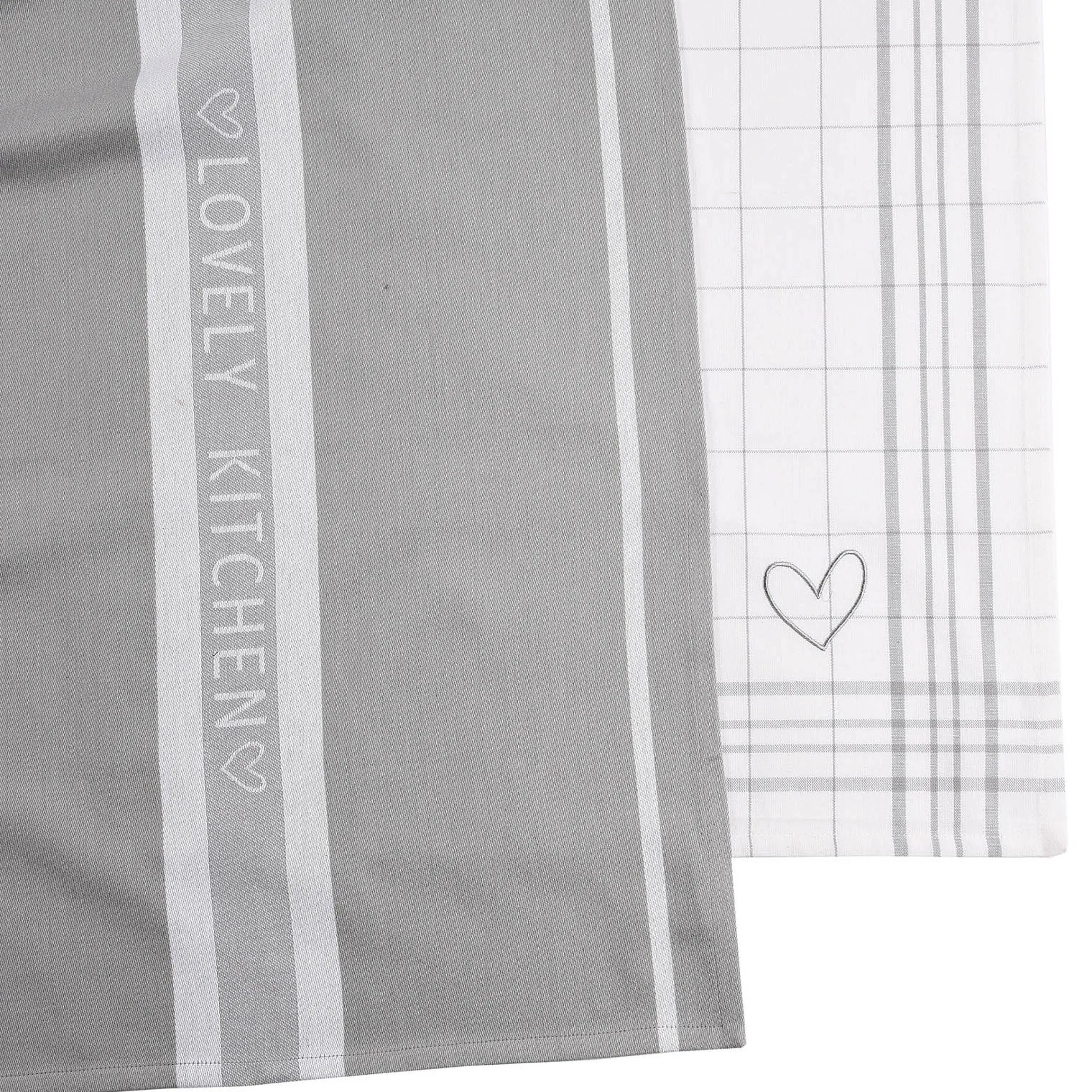 Depot Set De Torchons Kitchen Love Flash Sale