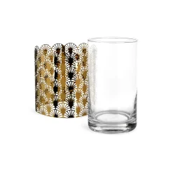 Depot Set De Verres A Bougie Chauffe-Plat Artdeco