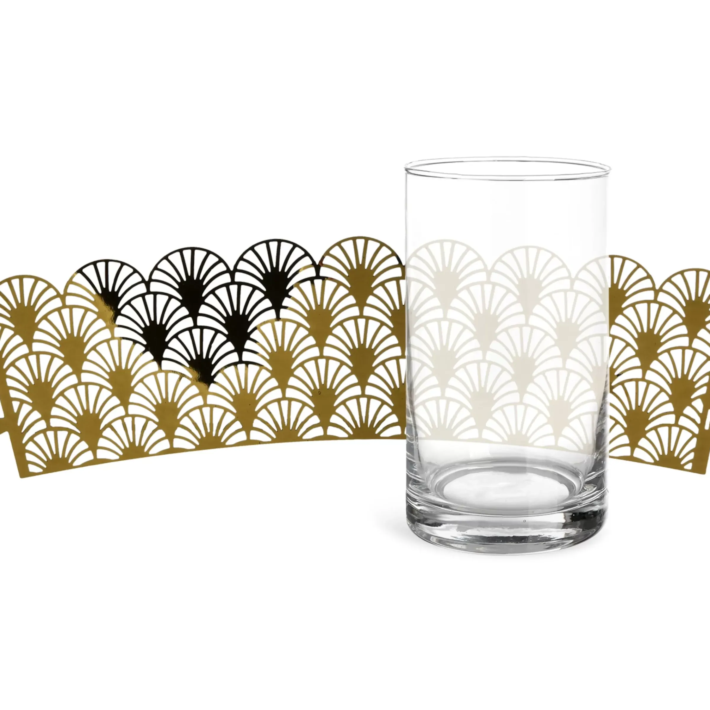 Depot Set De Verres A Bougie Chauffe-Plat Artdeco