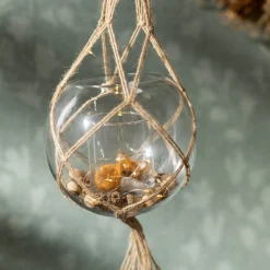 Depot Suspension En Jute Pour Pots De Plantes Cheap