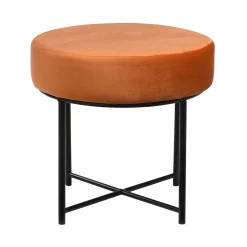 Depot Tabouret En Velours Ole Discount