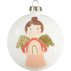 Depot Taler Engel Glas Ca.D8Cm