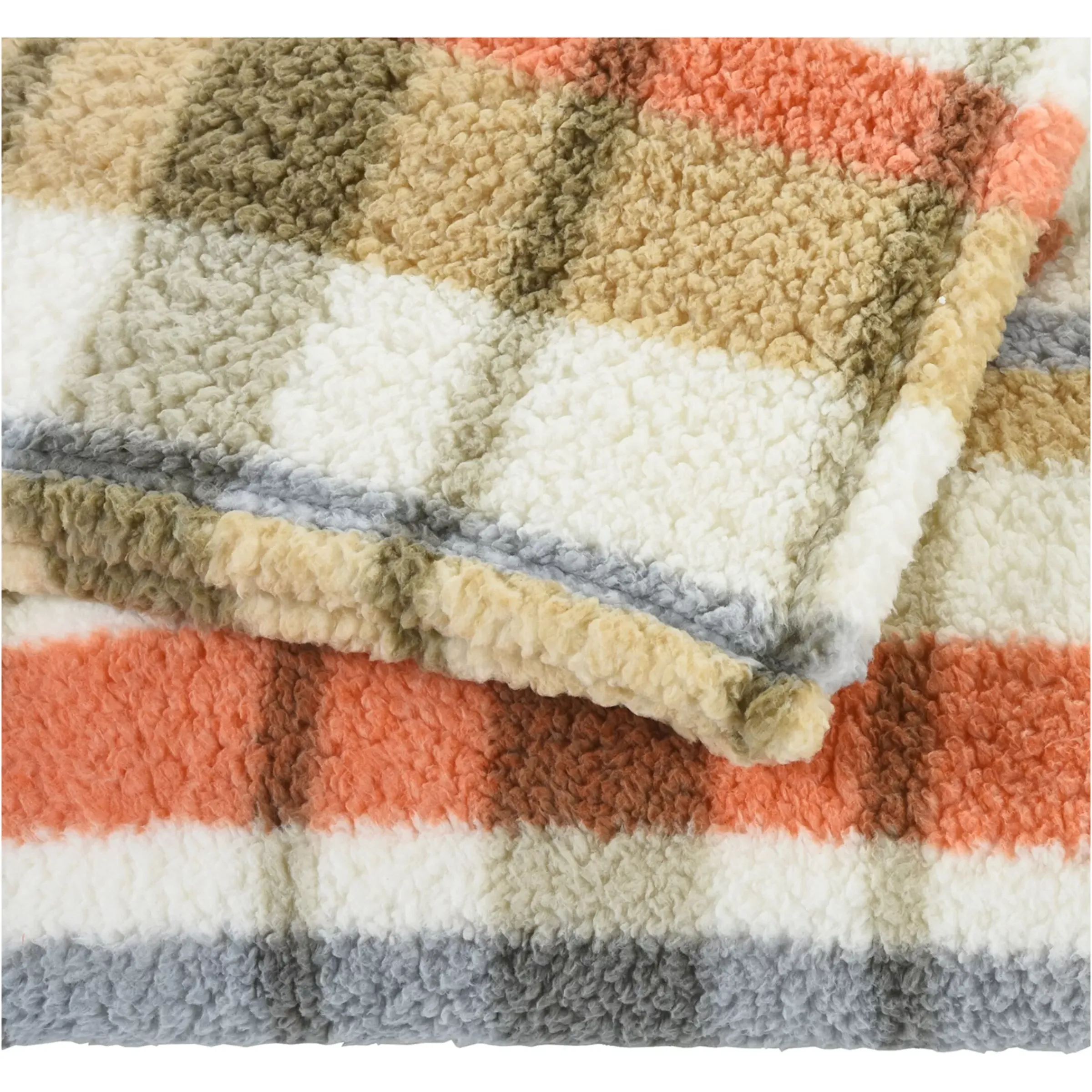 Depot Teddy-Decke Karo