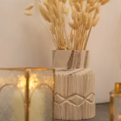 Depot Vase Décoratif Rainures New