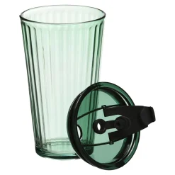 Depot Verre À Boire Shine Avec Couvercle Cheap